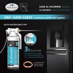 Frizzlife Inline Water Filter System for Ice Maker
