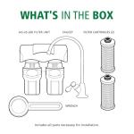 Under Sink Water Filter with Faucet for Clean Water