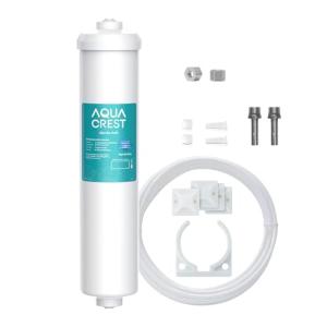 AQUACREST Inline Water Filter for Refrigerator & Ice Maker