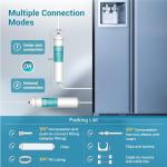 AQUACREST Inline Water Filter for Refrigerator & Ice Maker
