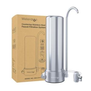 Waterdrop 5-Stage Stainless Steel Countertop Filter