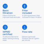 Culligan US-600A Under-Sink Water Filter System