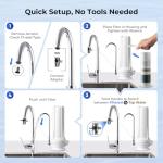 iSpring CT10-W Multi-Layer Countertop Water Filter