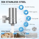 ZuanXin Stainless Steel Sink Faucet Water Filter