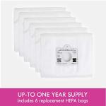 Kenmore 6-Pack White Paper Vacuum Bags