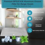 2-Pack Aluminum Range Hood Filter for Broan/NuTone