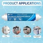 Metpure Inline Coconut Shell Carbon Water Filter