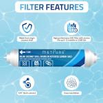 Metpure Inline Coconut Shell Carbon Water Filter