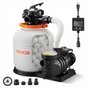 VEVOR FlashPure 14" Sand Filter Pump for Pools