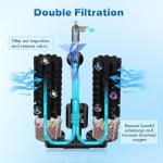 Hygger Quiet Electric Aquarium Sponge Filter with Media Balls