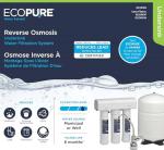 EcoPure Reverse Osmosis Filter and Membrane Set