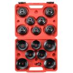 15-Piece Universal Oil Filter Wrench Set