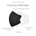 KN95 Face Masks - 5 Pack, Comfortable Fit, Black