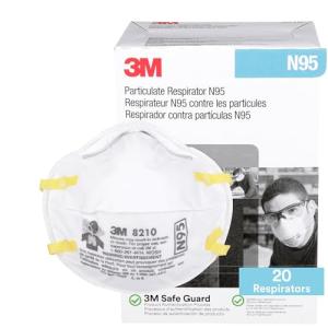 3M N95 Disposable Respirator Masks - Box of 20
