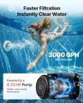 12" Sand Filter Pump for Above Ground Pools