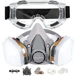 Reusable Half Face Respirator for Safe Painting & Welding