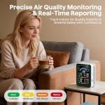 Smart Indoor Air Quality Monitor - 10 in 1