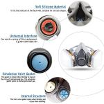 Reusable Half Face Respirator for Safe Painting & Welding