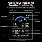 Smart Indoor Air Quality Monitor - 10 in 1