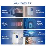 Instant Electric Tankless Water Heater 3000W 110V