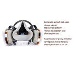 Reusable Half Face Respirator for Safe Painting & Welding