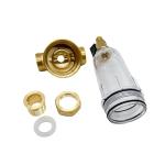 Spin Down Sediment Water Filter System with Gauge