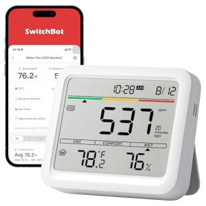 SwitchBot Indoor CO2 and Air Quality Monitor