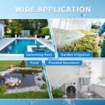 Upgraded 6300 GPH Submersible Water Pump