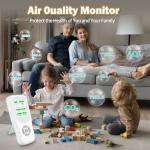 11-in-1 Portable Indoor Air Quality Monitor