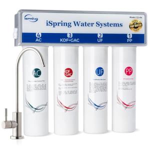 iSpring CU-A4 Ultra-Filtration Under Sink Water Filter