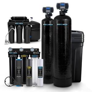 5-Stage Whole House Water Filter and Softener Bundle