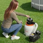 12" Sand Filter Pump for Above Ground Pools
