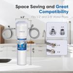PUREPLUS Under Sink Water Filter System, 22000 Gallons