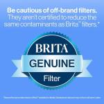 Brita 10-Cup Water Filter Pitcher - BPA-Free