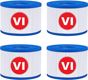 KGC Type VI Hot Tub Spa Filter Set (4 Pack)