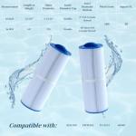 Malaka Spa Replacement Filter Cartridge 2-Pack