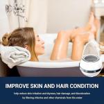 Bath Shower Water Filter for Soft Skin and Hair