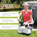 Intex 3,000 GPH Sand Filter Pump for Pools