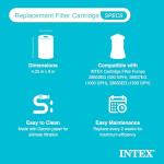 Intex Easy Set Pool Replacement Filter Cartridges