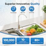 PUREPLUS Under Sink Water Filter System, 22000 Gallons