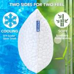 Cooling Queen Size Memory Foam Pillows - 2 Pack
