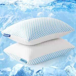 EASELAND Cooling Shredded Memory Foam Pillows - 2 Pack