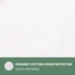 Natural Latex Pillow with Organic Cotton Cover