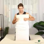 Natural Latex Pillow with Organic Cotton Cover