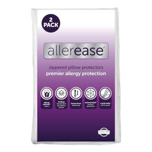 King Aller-Ease Ultimate Pillow Protector in White
