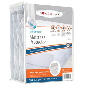 Guardmax Waterproof Hypoallergenic Mattress Protector - Full