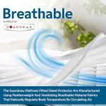 Guardmax Waterproof Hypoallergenic Mattress Protector - Full