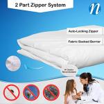 AllerSoft Cotton Twin Bed Bug Duvet Protector