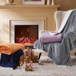 Bedsure GentleSoft Sherpa Fleece Throw Blanket