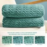 Celadon Fleece Throw Blanket - Super Soft & Cozy